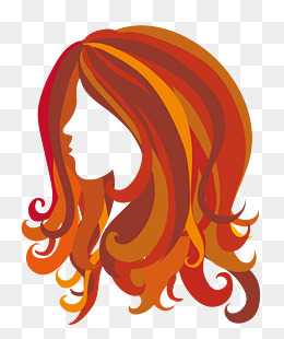 Style png vectors psd. Hair clipart
