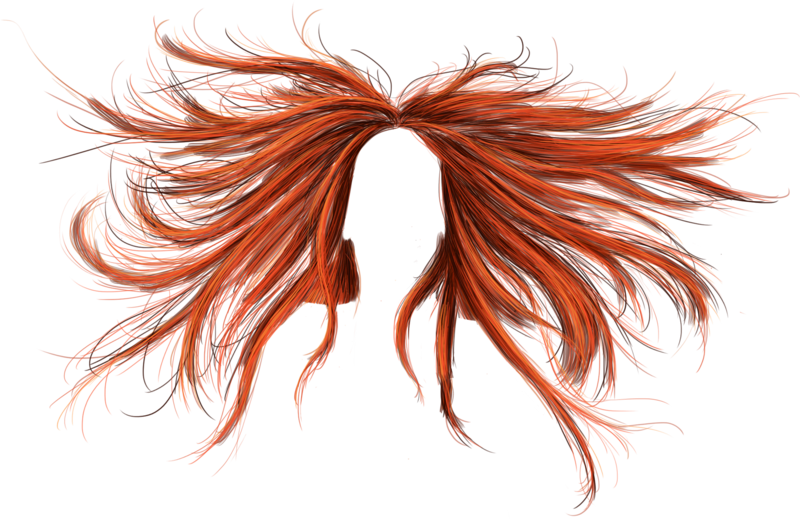 Hair clipart ginger hair. Anime png transparent images