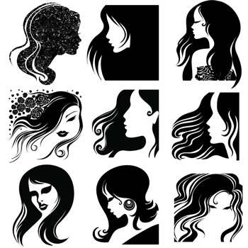 Free hair style cliparts. Haircut clipart hairstyle