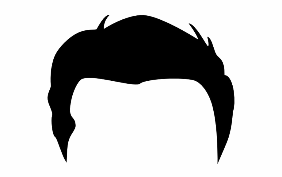 Men transparent image cartoon. Hair clipart mens hair