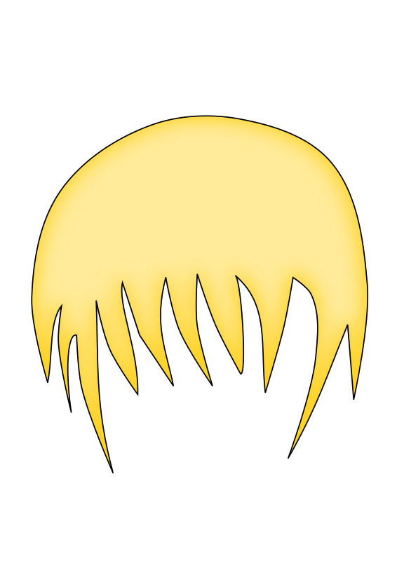 Hair clipart messy. Boy free clip art