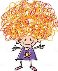 Image result for wild. Hair clipart messy