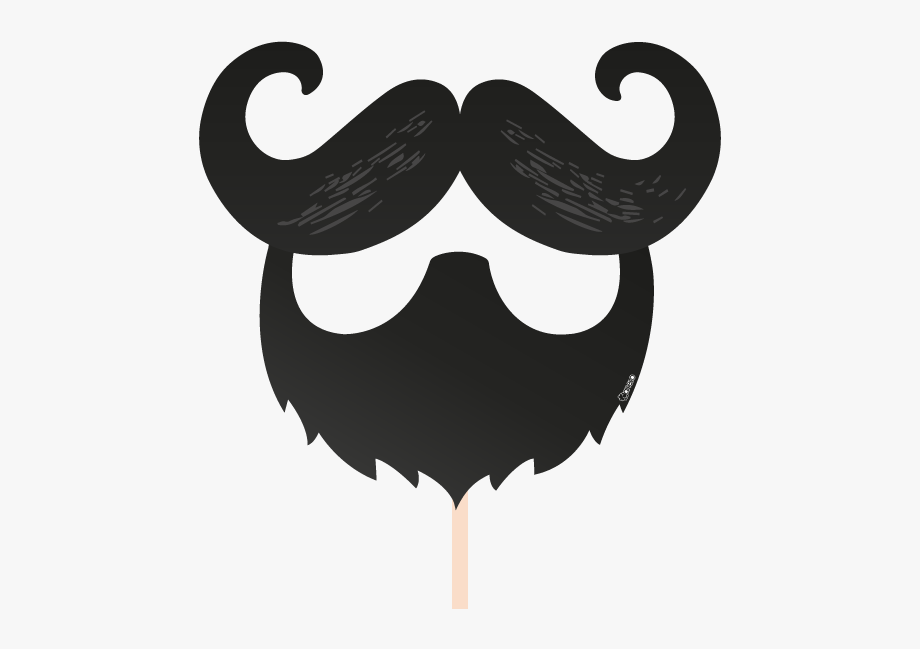 Mustache clipart photo booth. Moustache illustration free 