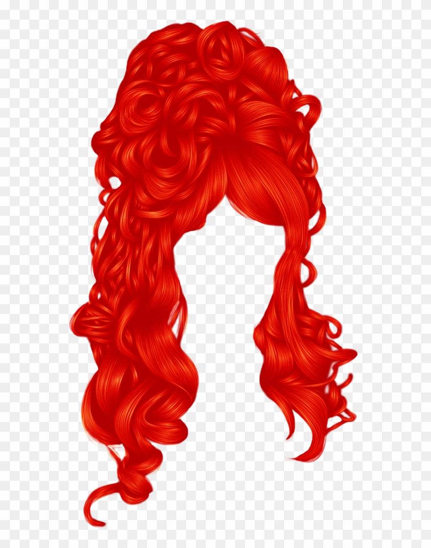 hair clipart red hair