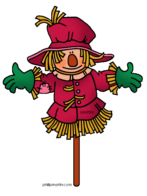 scarecrow clipart friendly