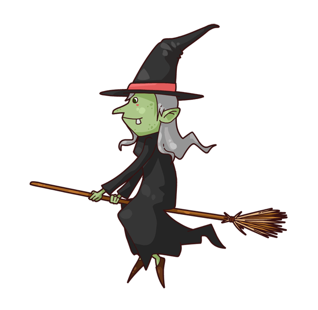 hair clipart witch