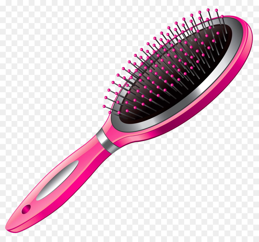 Comb sunscreen hairbrush clip. Brush clipart combs