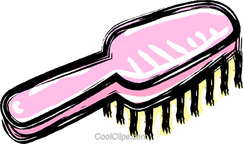 hairbrush clipart
