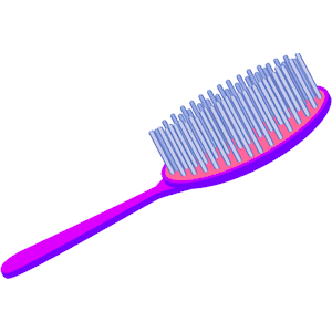 brush clipart hair brush