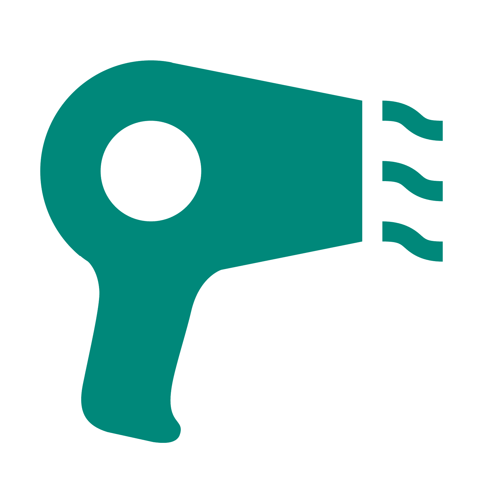 Hair dryers computer icons. Hairbrush clipart bath brush