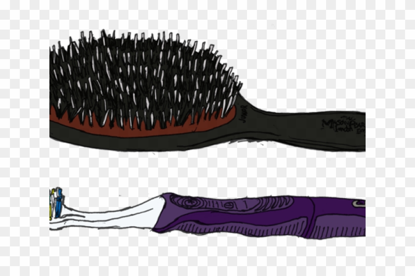 hairbrush clipart round brush
