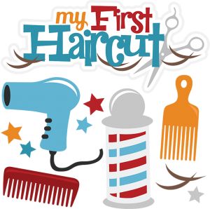 haircut clipart 1st