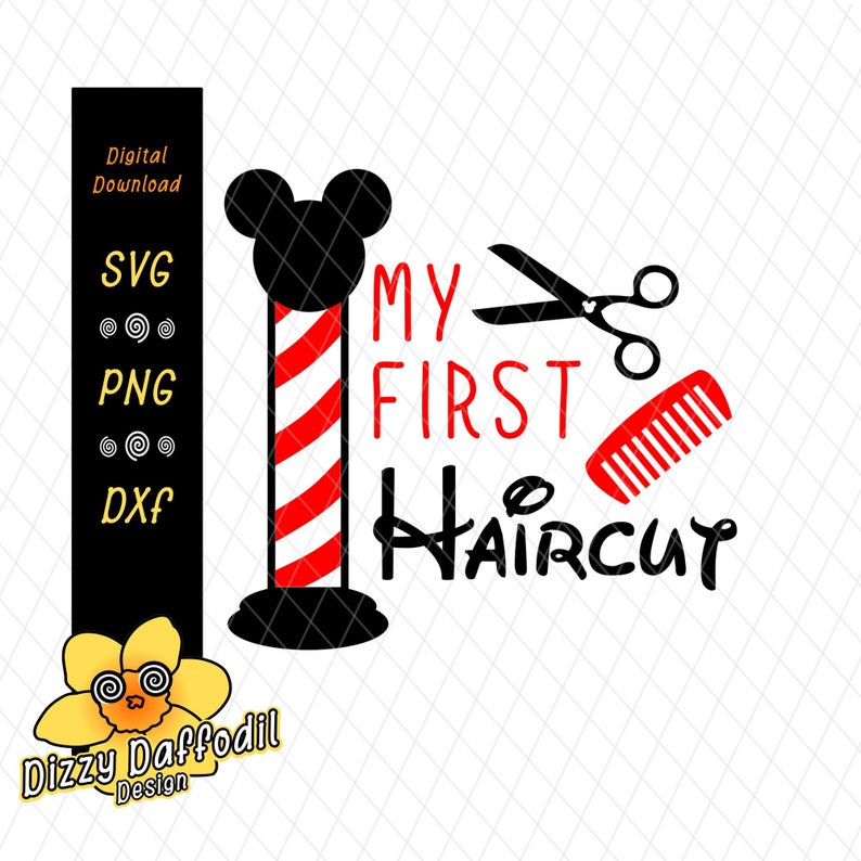 Haircut clipart first haircut. My svg dxf png