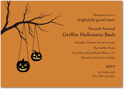 halloween clipart invitation