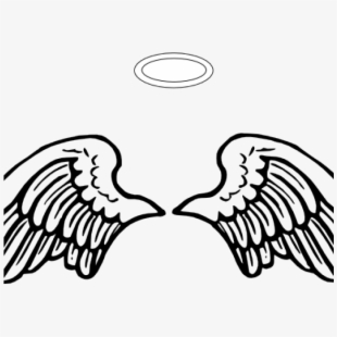 Halo clipart angel's wing, Halo angel's wing Transparent FREE for ...
