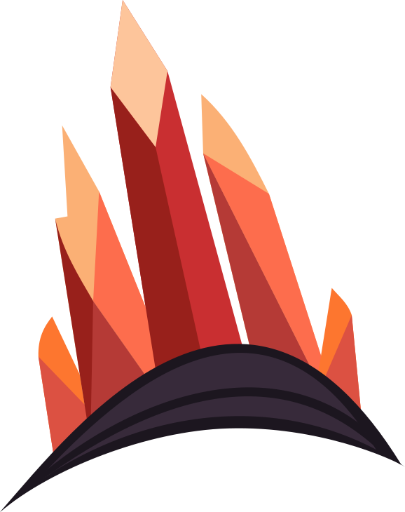  artist red crown. Halo clipart clear background