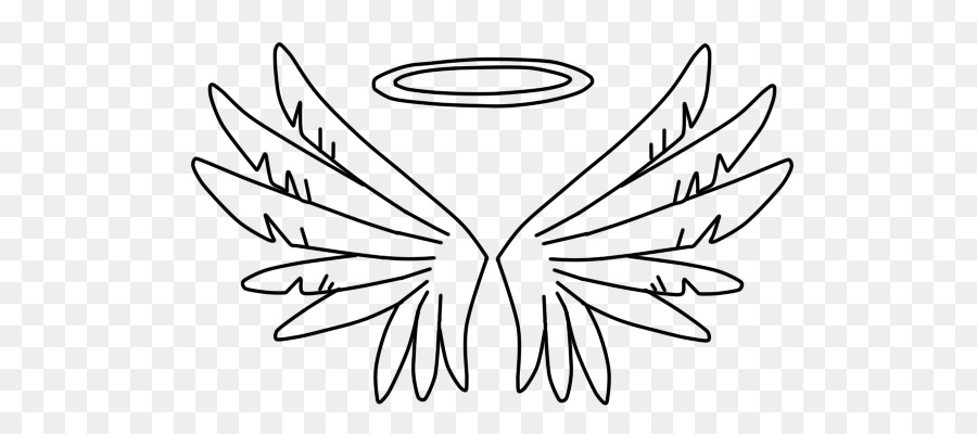 halo clipart drawn angel