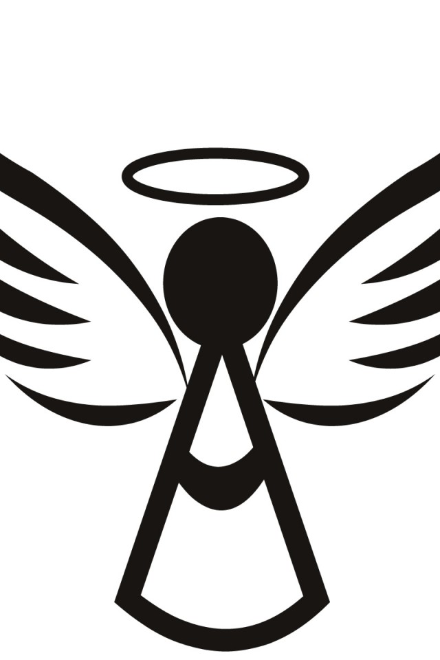 Tattoos wings angel devil. Halo clipart horn