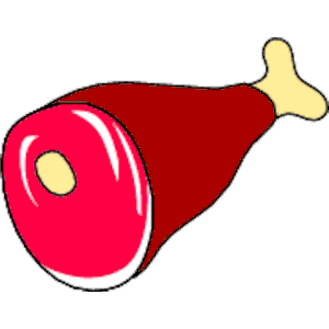 ham clipart animated