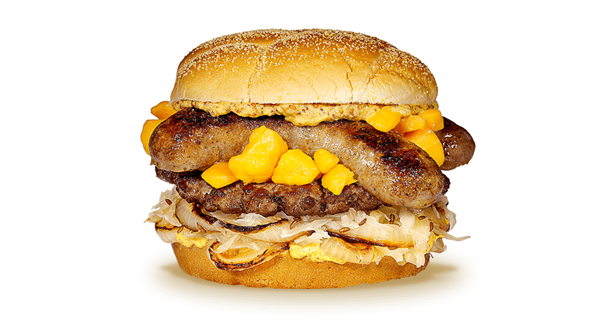 The sheboygan cheese burger. Hamburger clipart buger