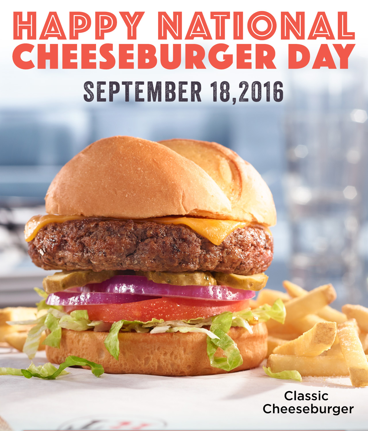 National cheeseburger x . Hamburger clipart burger day