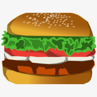 hamburger clipart burger layer