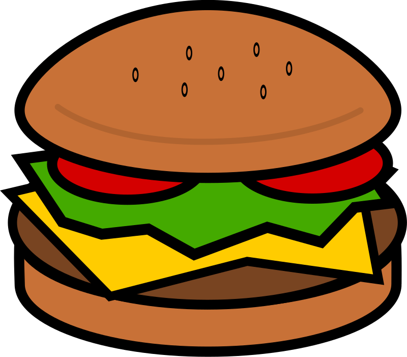 hamburger clipart burger sandwich