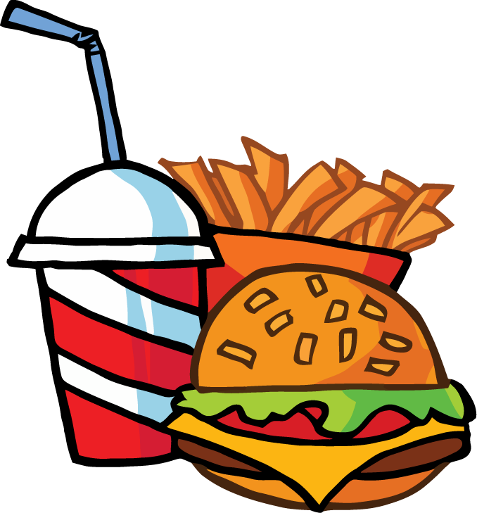 hamburger clipart cartoon