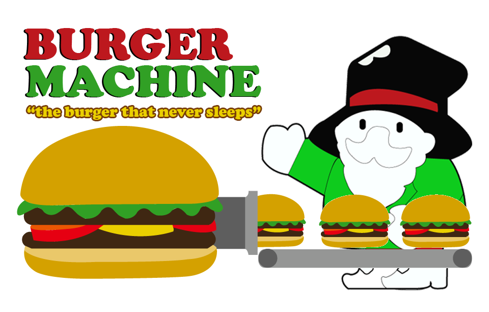hamburger clipart character