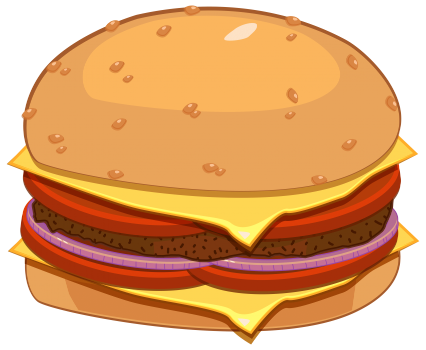 hamburger clipart cola