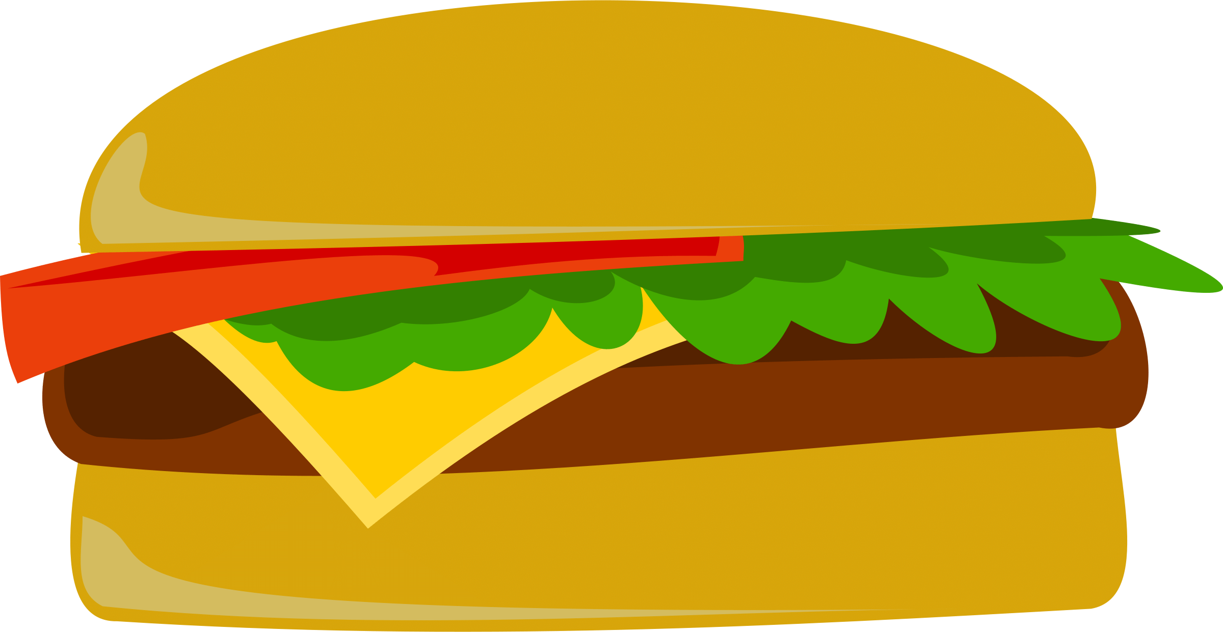 Hamburger clipart coloring. Outline cliparts zone hotdog