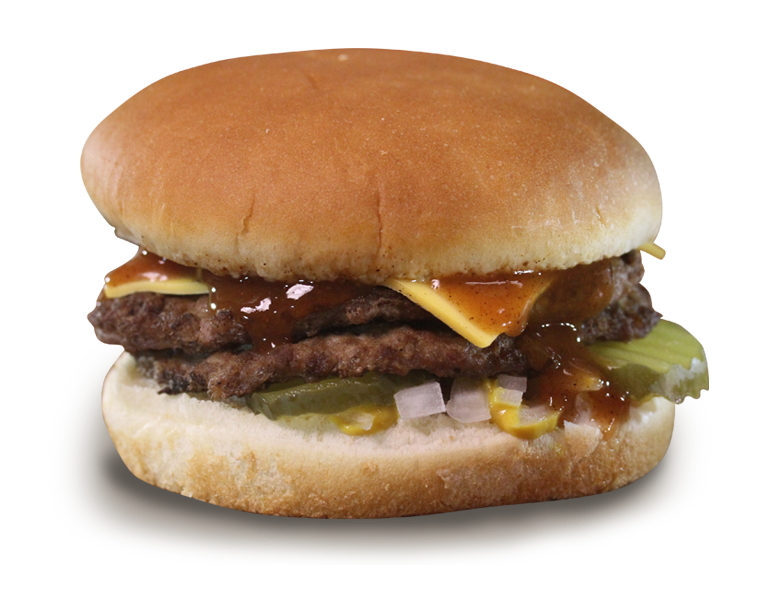 hamburger clipart double cheeseburger