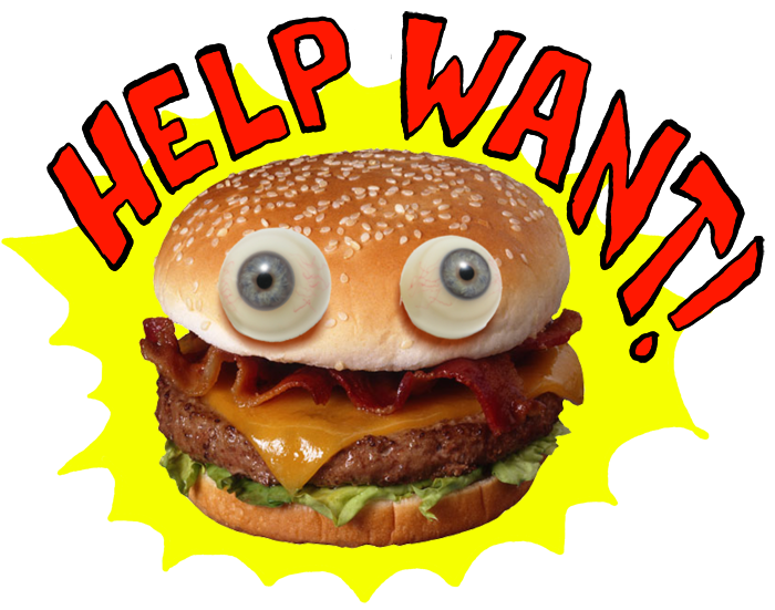 hamburger clipart evil