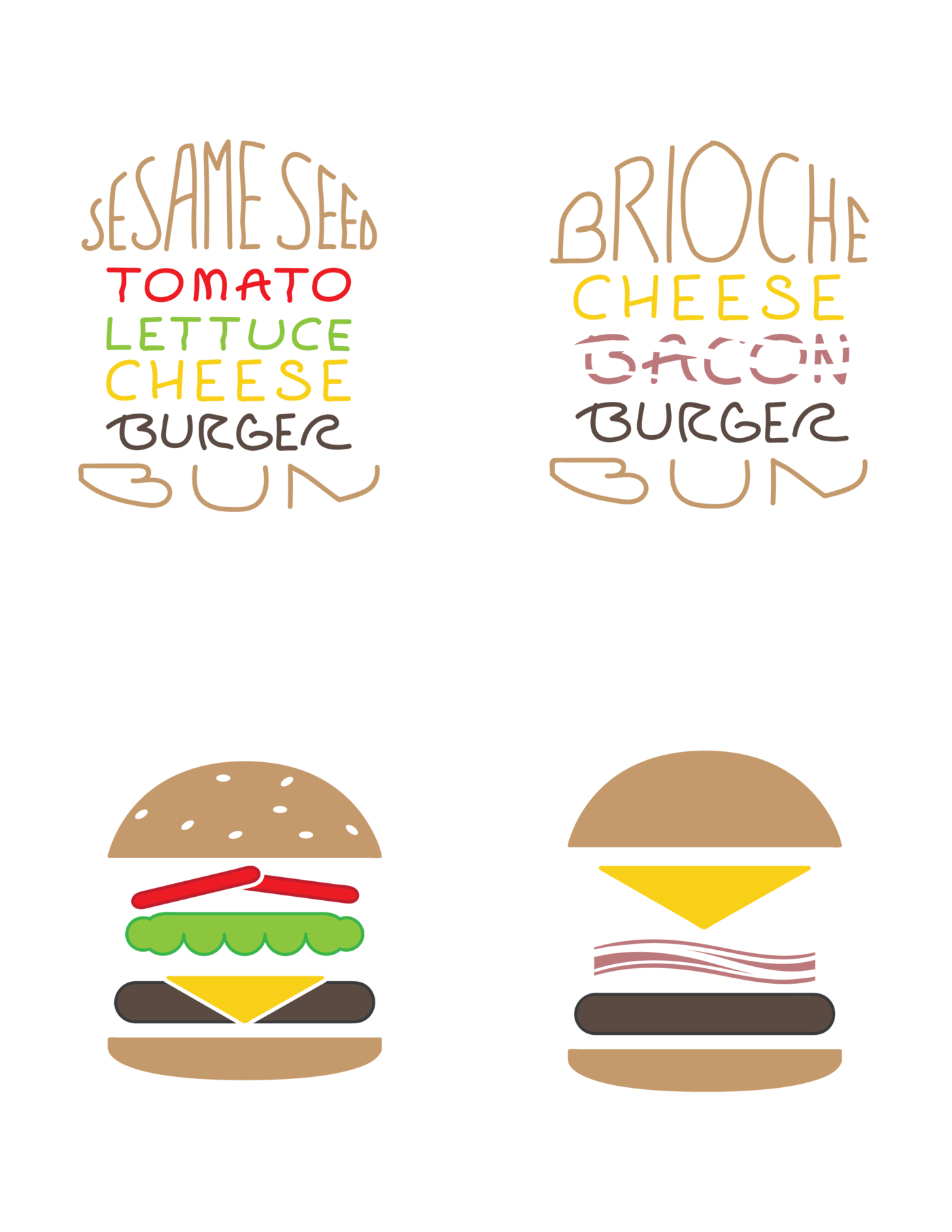 sandwich clipart doodle