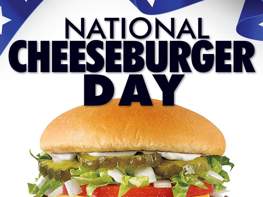 Hamburger clipart national cheeseburger day. Deals corky s catering