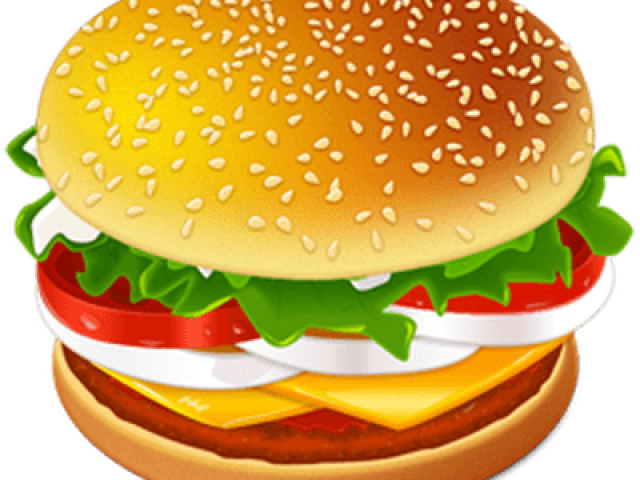 hamburger clipart piece
