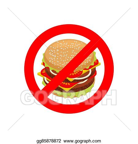 hamburger clipart unhealthy food