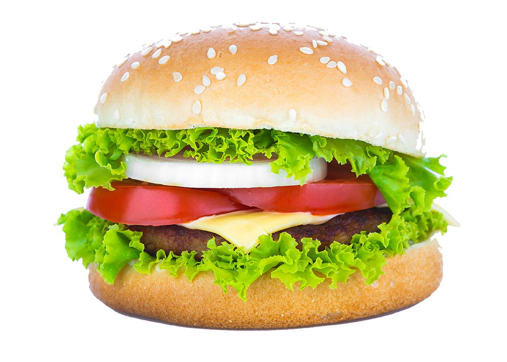 lettuce clipart hamburger
