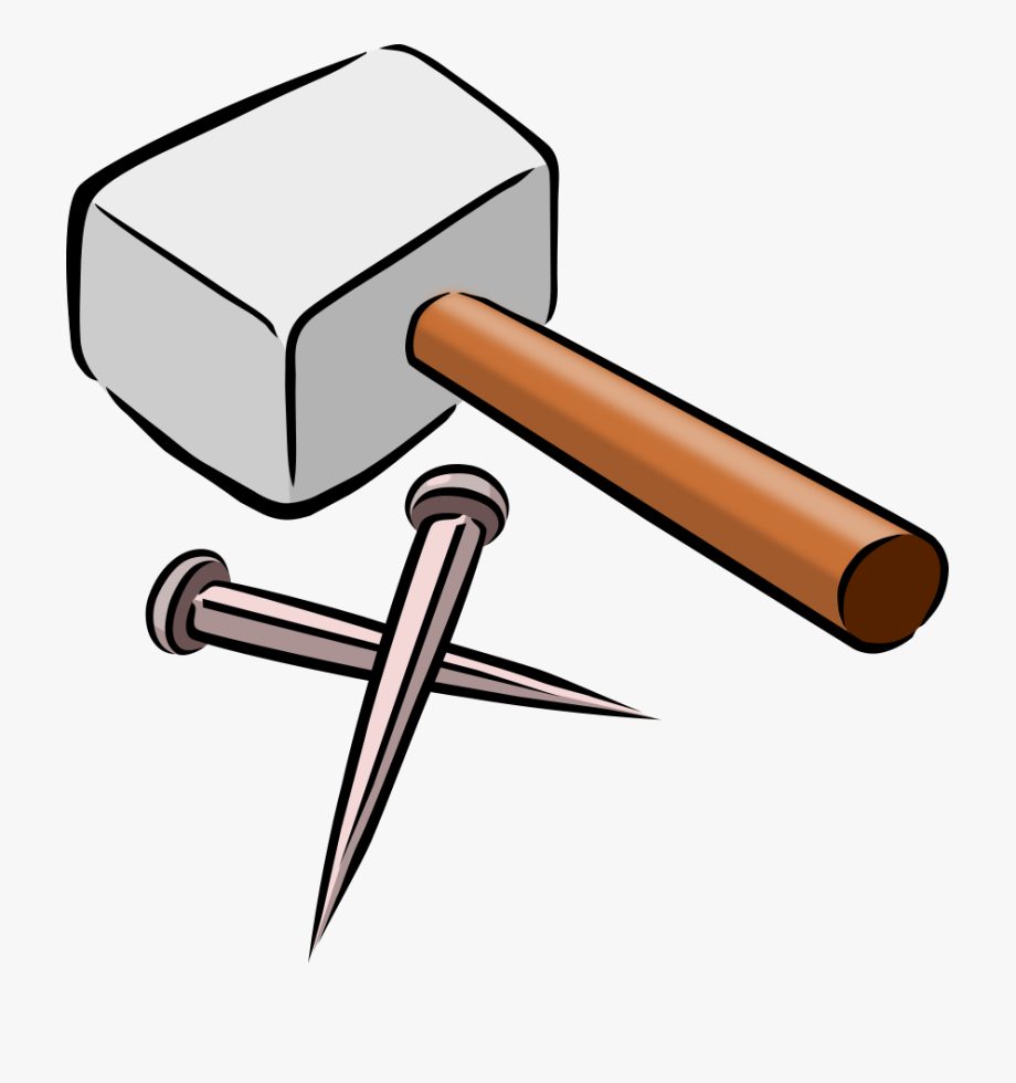 nail clipart small hammer