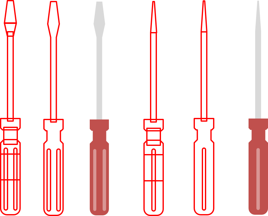 Animated icons tools powerpointy. Screwdriver clipart wrench bolt