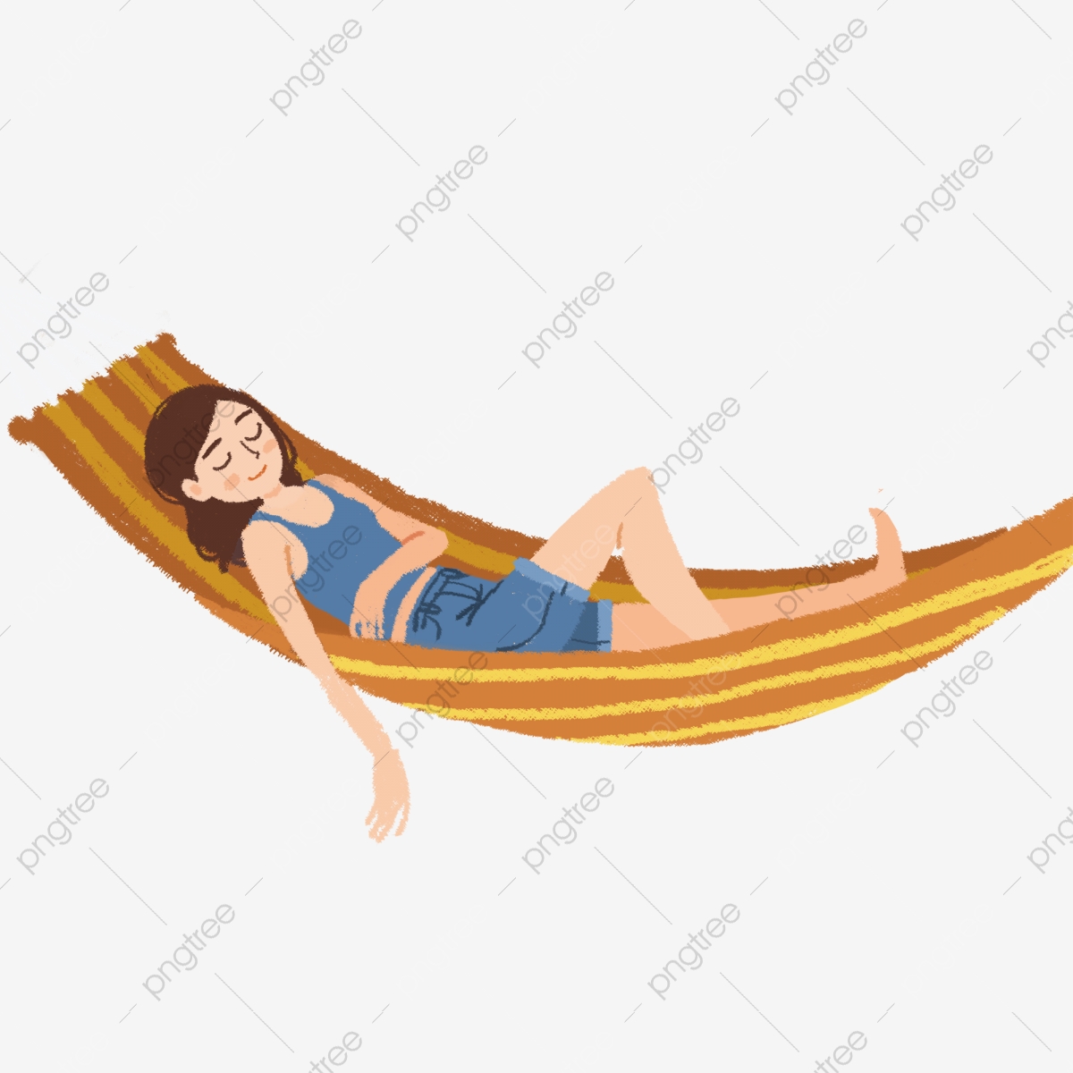 hammock clipart dormant