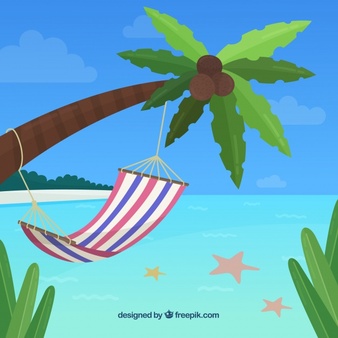 hammock clipart island caribbean