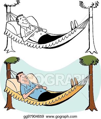 hammock clipart kid