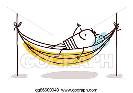 hammock clipart rest
