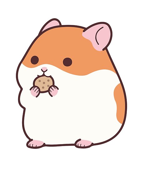 hamster clipart adorable
