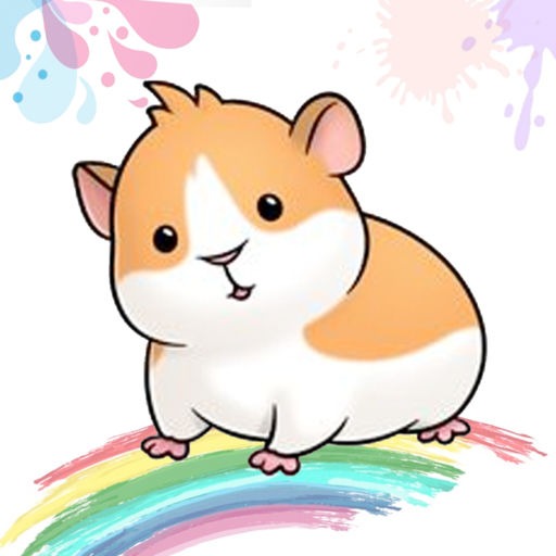 hamster clipart easy