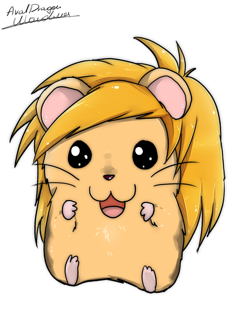 Klaudy by na on. Hamster clipart tooth cute