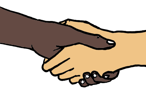 Hands clipart racism. Vudi 