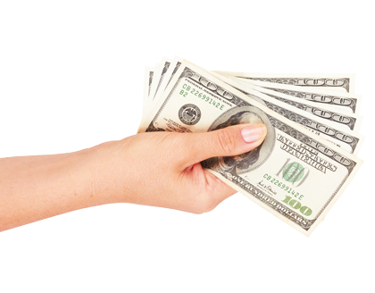 Hand holding money png. Personal loan first hawaiian