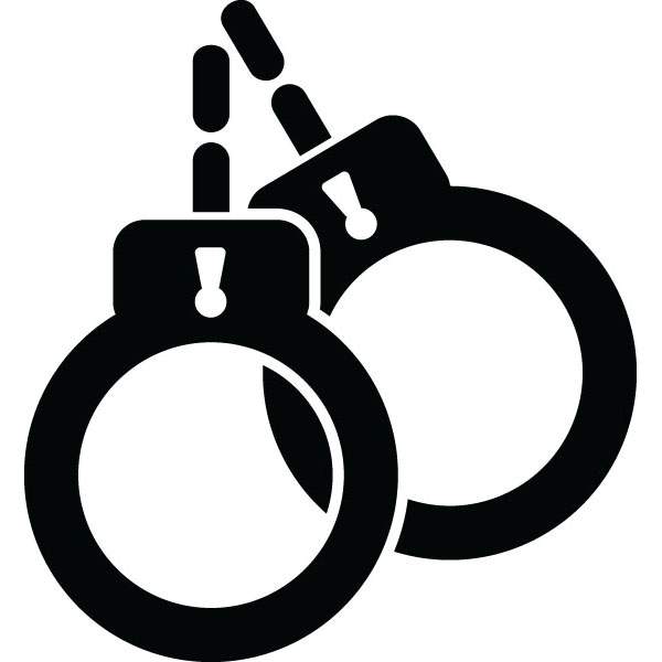 Handcuffs government law clip. Handcuff clipart